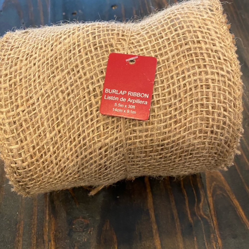 Burlap Ribbon